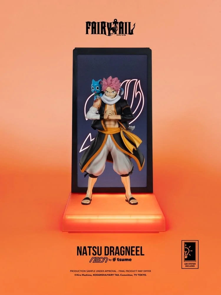 FAIRY TAIL - Natsu Dragneel - Figure Neon by Tsume 25cm